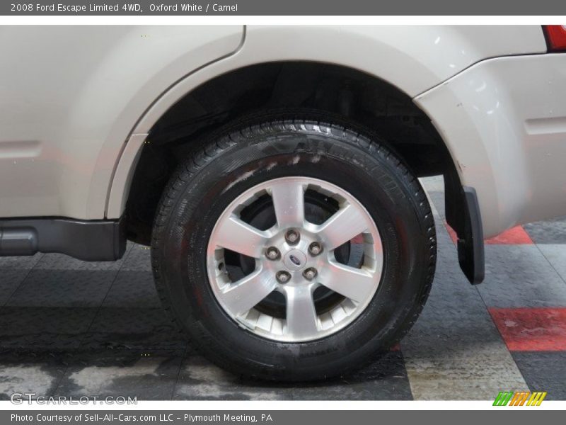 Oxford White / Camel 2008 Ford Escape Limited 4WD