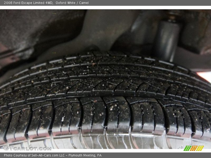 Oxford White / Camel 2008 Ford Escape Limited 4WD