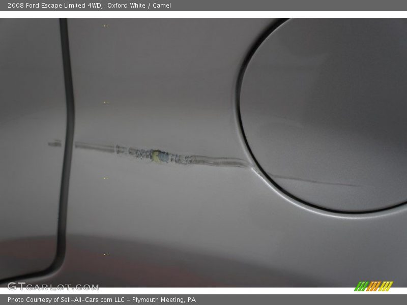 Oxford White / Camel 2008 Ford Escape Limited 4WD