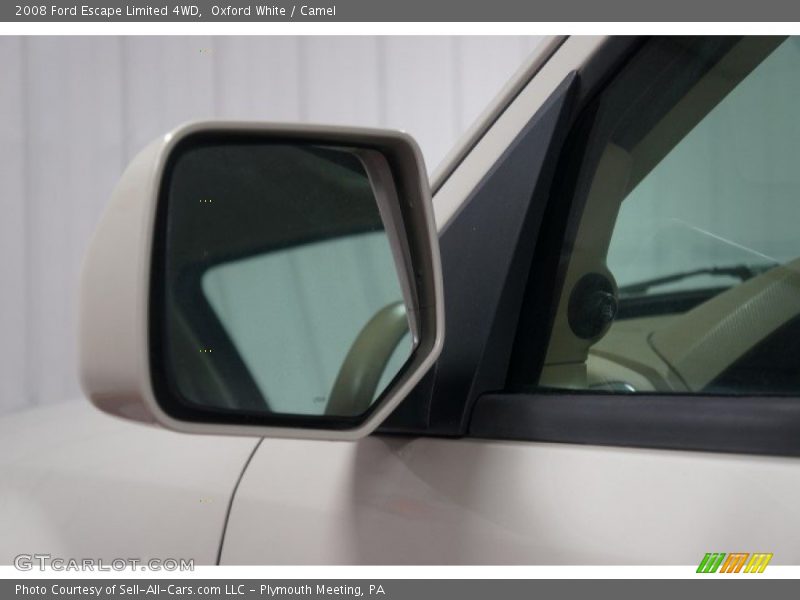 Oxford White / Camel 2008 Ford Escape Limited 4WD