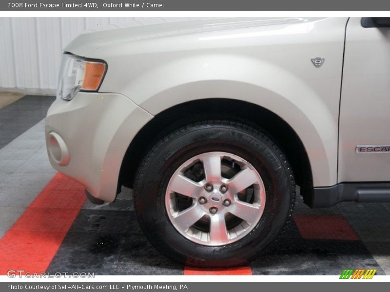 Oxford White / Camel 2008 Ford Escape Limited 4WD