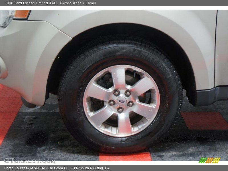 Oxford White / Camel 2008 Ford Escape Limited 4WD