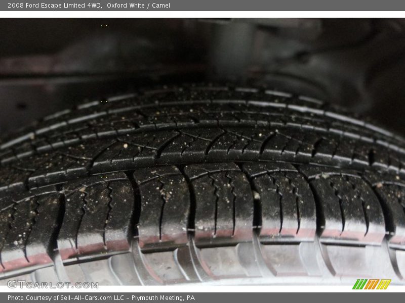 Oxford White / Camel 2008 Ford Escape Limited 4WD