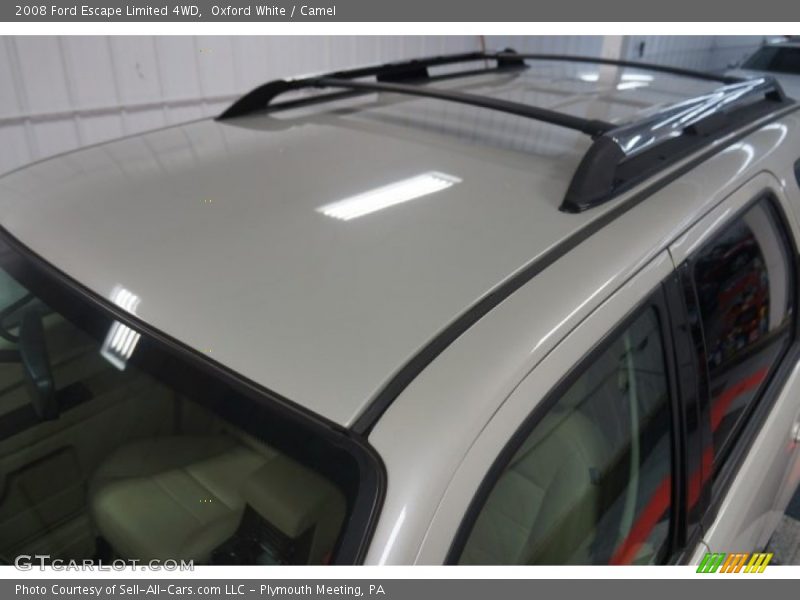 Oxford White / Camel 2008 Ford Escape Limited 4WD