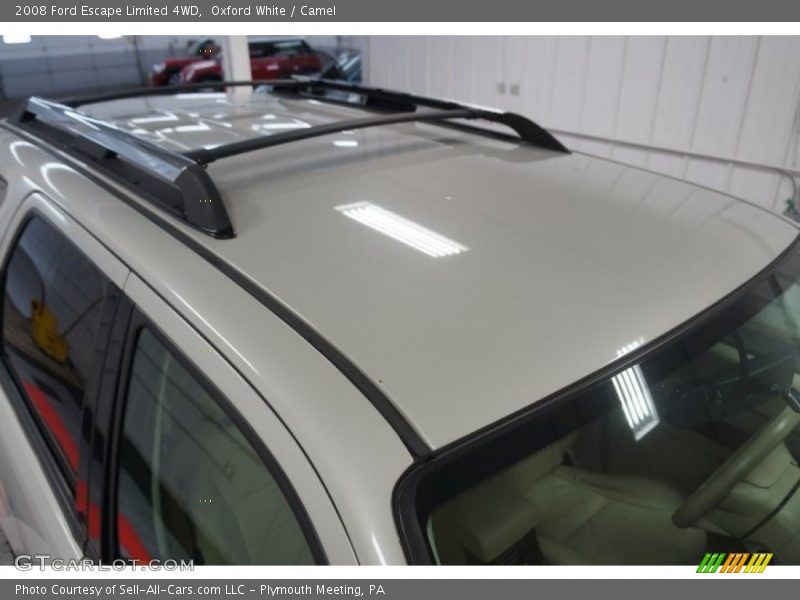 Oxford White / Camel 2008 Ford Escape Limited 4WD