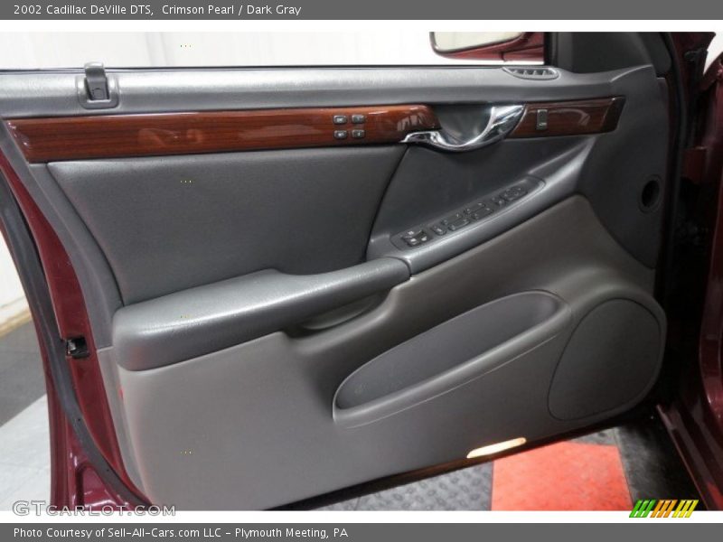 Crimson Pearl / Dark Gray 2002 Cadillac DeVille DTS