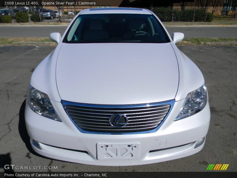 Opaline Silver Pearl / Cashmere 2008 Lexus LS 460