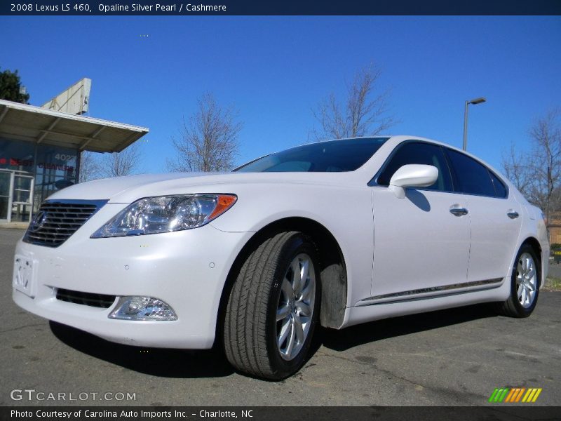 Opaline Silver Pearl / Cashmere 2008 Lexus LS 460