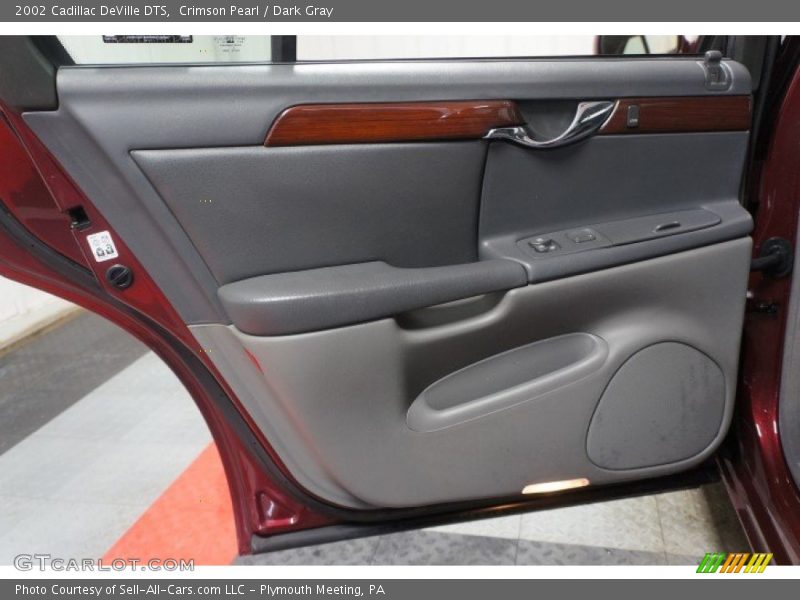 Crimson Pearl / Dark Gray 2002 Cadillac DeVille DTS