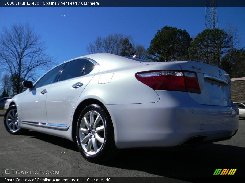 Opaline Silver Pearl / Cashmere 2008 Lexus LS 460