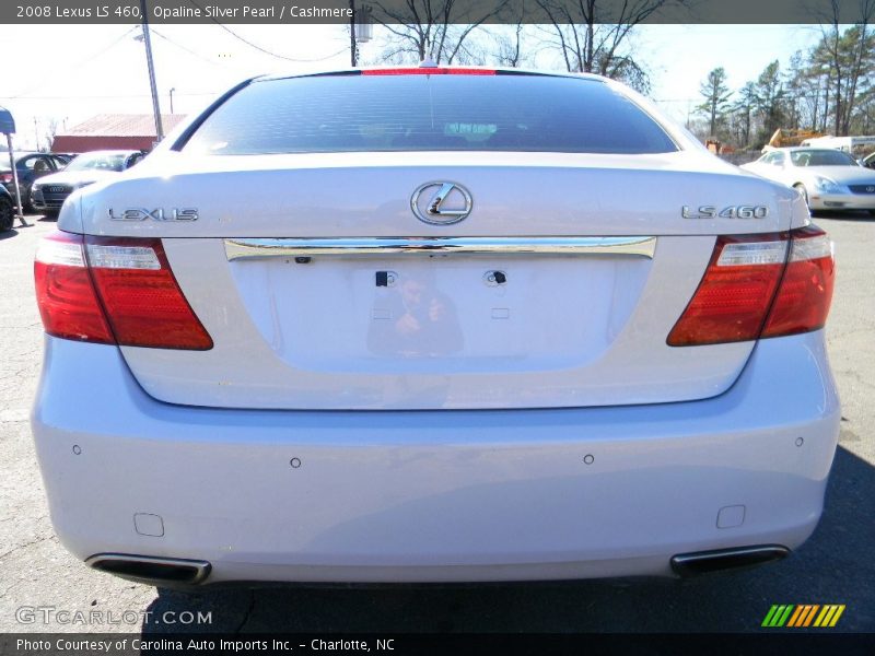 Opaline Silver Pearl / Cashmere 2008 Lexus LS 460