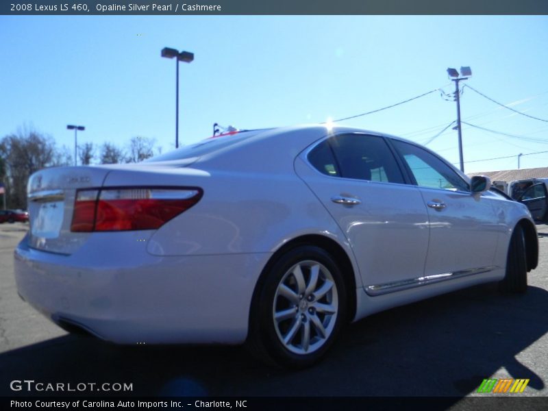 Opaline Silver Pearl / Cashmere 2008 Lexus LS 460