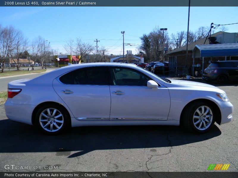 Opaline Silver Pearl / Cashmere 2008 Lexus LS 460