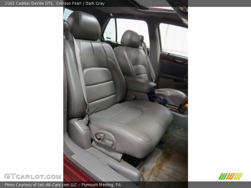 Crimson Pearl / Dark Gray 2002 Cadillac DeVille DTS