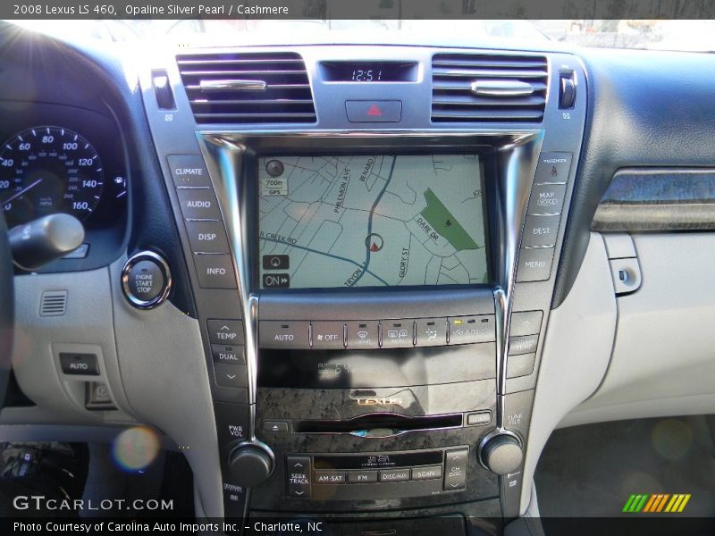 Opaline Silver Pearl / Cashmere 2008 Lexus LS 460