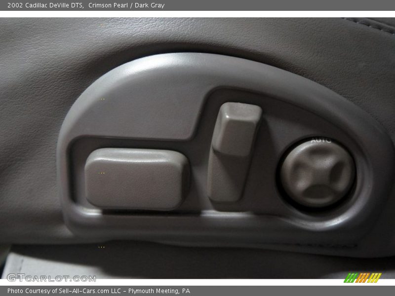 Crimson Pearl / Dark Gray 2002 Cadillac DeVille DTS