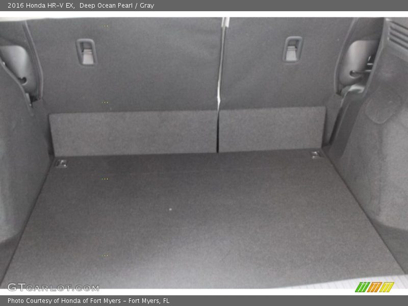 Deep Ocean Pearl / Gray 2016 Honda HR-V EX