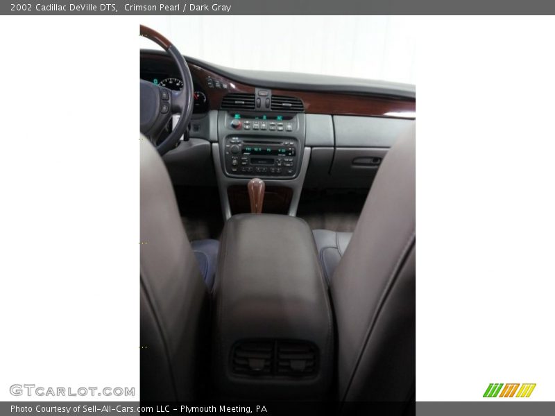 Crimson Pearl / Dark Gray 2002 Cadillac DeVille DTS