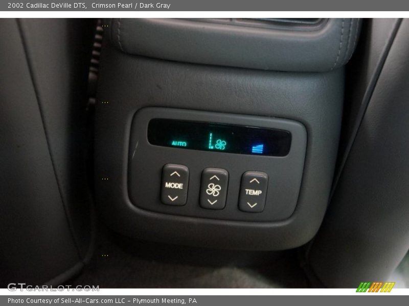 Crimson Pearl / Dark Gray 2002 Cadillac DeVille DTS