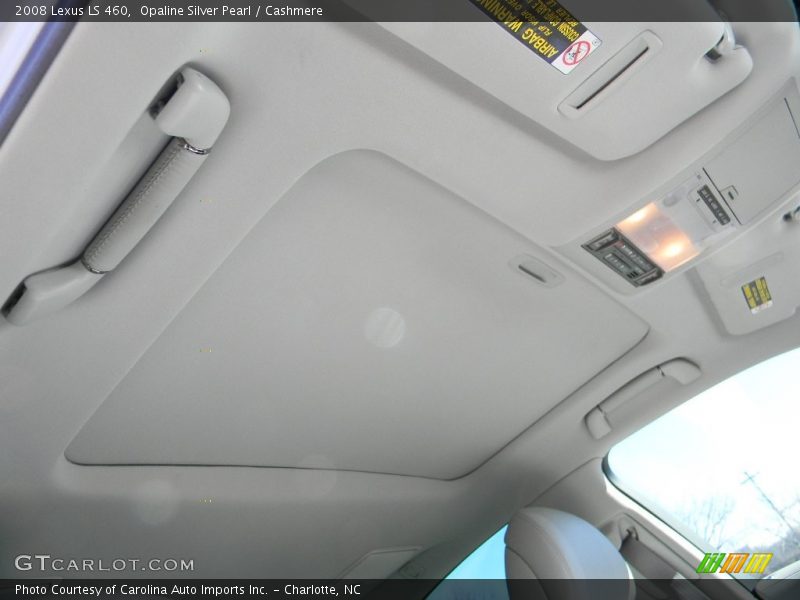 Opaline Silver Pearl / Cashmere 2008 Lexus LS 460