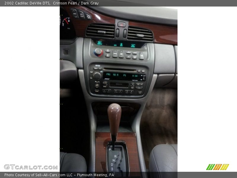 Crimson Pearl / Dark Gray 2002 Cadillac DeVille DTS