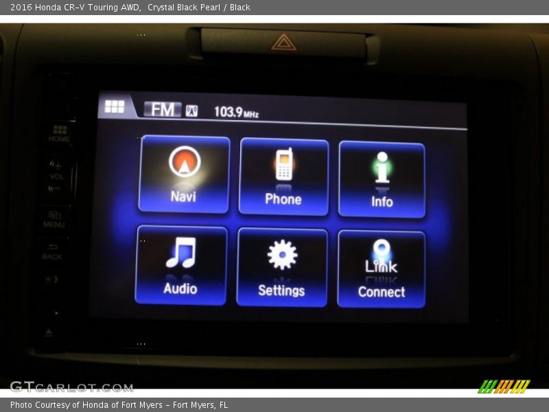 Crystal Black Pearl / Black 2016 Honda CR-V Touring AWD