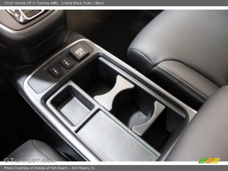Crystal Black Pearl / Black 2016 Honda CR-V Touring AWD