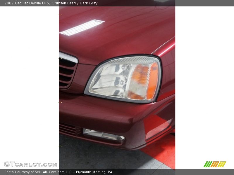 Crimson Pearl / Dark Gray 2002 Cadillac DeVille DTS
