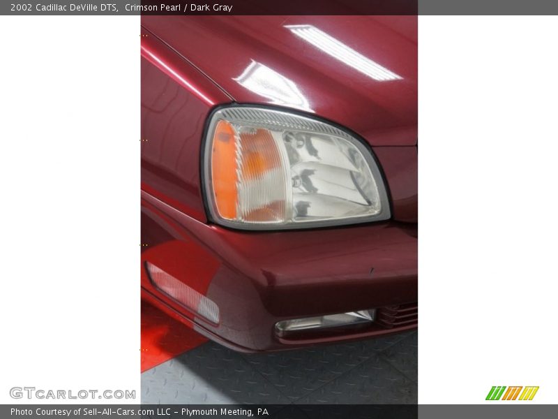 Crimson Pearl / Dark Gray 2002 Cadillac DeVille DTS