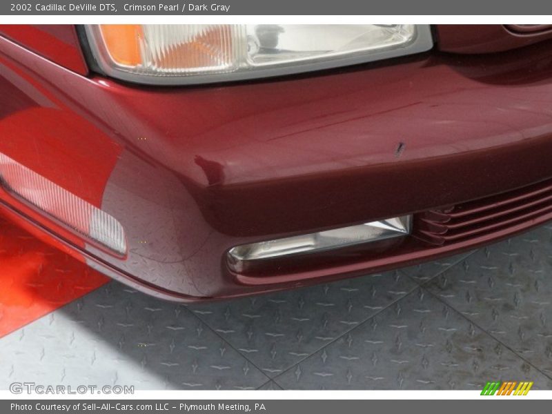 Crimson Pearl / Dark Gray 2002 Cadillac DeVille DTS