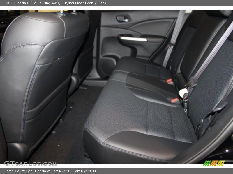 Crystal Black Pearl / Black 2016 Honda CR-V Touring AWD