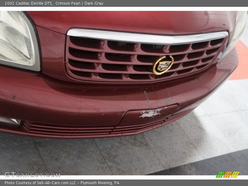 Crimson Pearl / Dark Gray 2002 Cadillac DeVille DTS