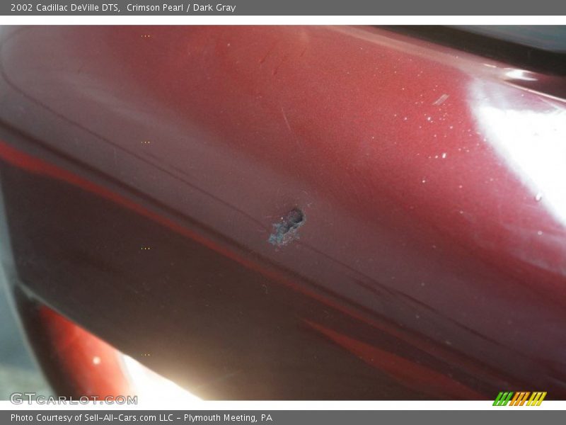 Crimson Pearl / Dark Gray 2002 Cadillac DeVille DTS