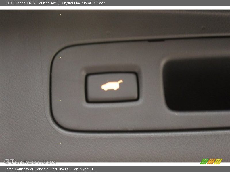 Crystal Black Pearl / Black 2016 Honda CR-V Touring AWD