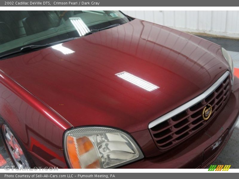 Crimson Pearl / Dark Gray 2002 Cadillac DeVille DTS