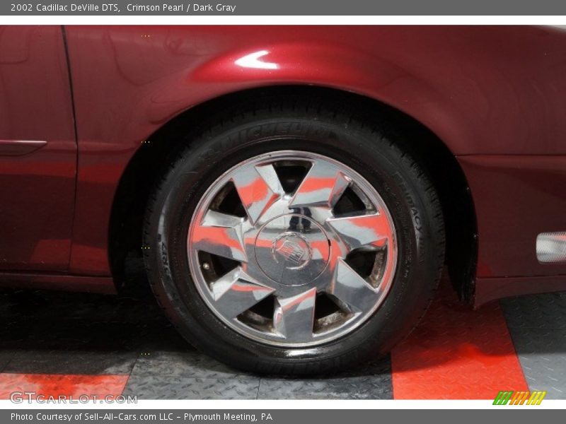 Crimson Pearl / Dark Gray 2002 Cadillac DeVille DTS