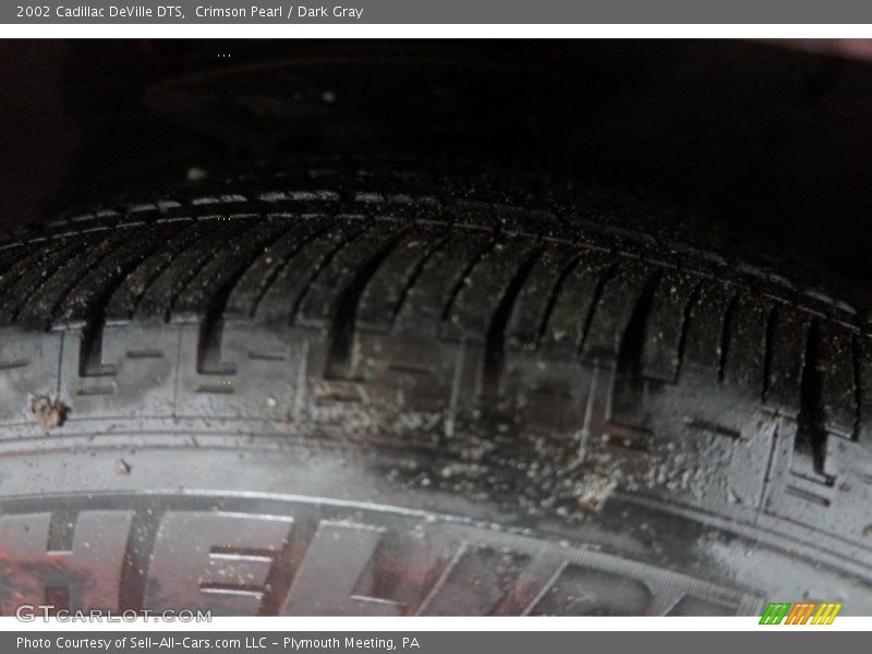 Crimson Pearl / Dark Gray 2002 Cadillac DeVille DTS