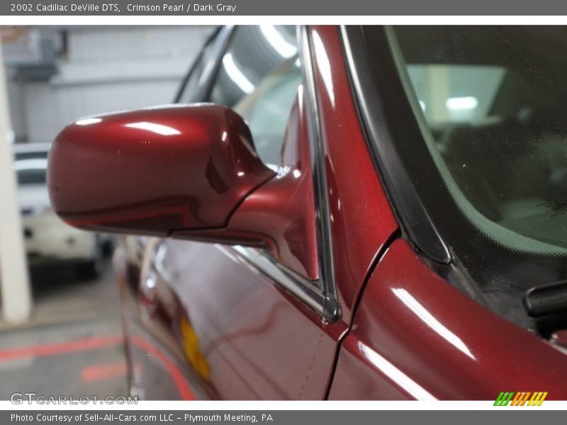 Crimson Pearl / Dark Gray 2002 Cadillac DeVille DTS