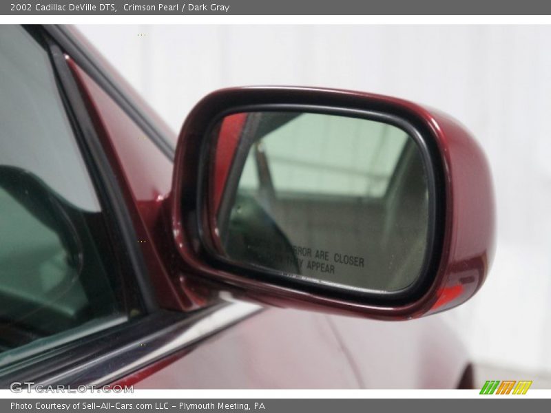 Crimson Pearl / Dark Gray 2002 Cadillac DeVille DTS