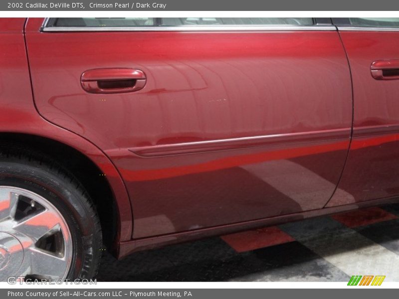 Crimson Pearl / Dark Gray 2002 Cadillac DeVille DTS
