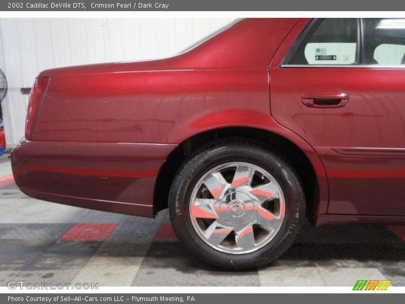 Crimson Pearl / Dark Gray 2002 Cadillac DeVille DTS