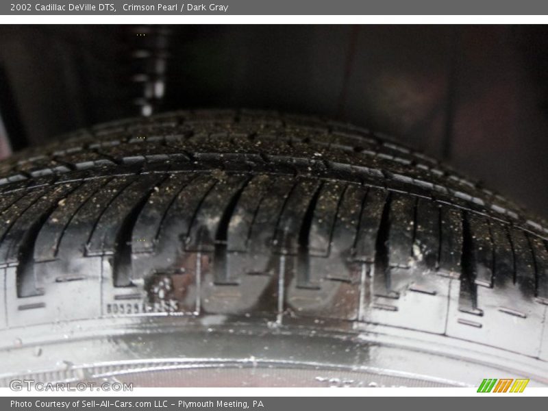 Crimson Pearl / Dark Gray 2002 Cadillac DeVille DTS