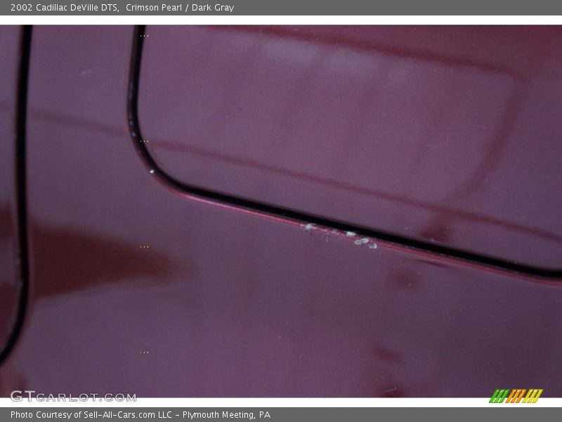 Crimson Pearl / Dark Gray 2002 Cadillac DeVille DTS