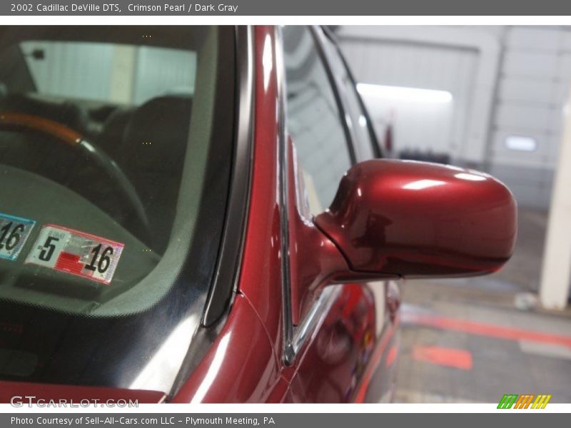 Crimson Pearl / Dark Gray 2002 Cadillac DeVille DTS