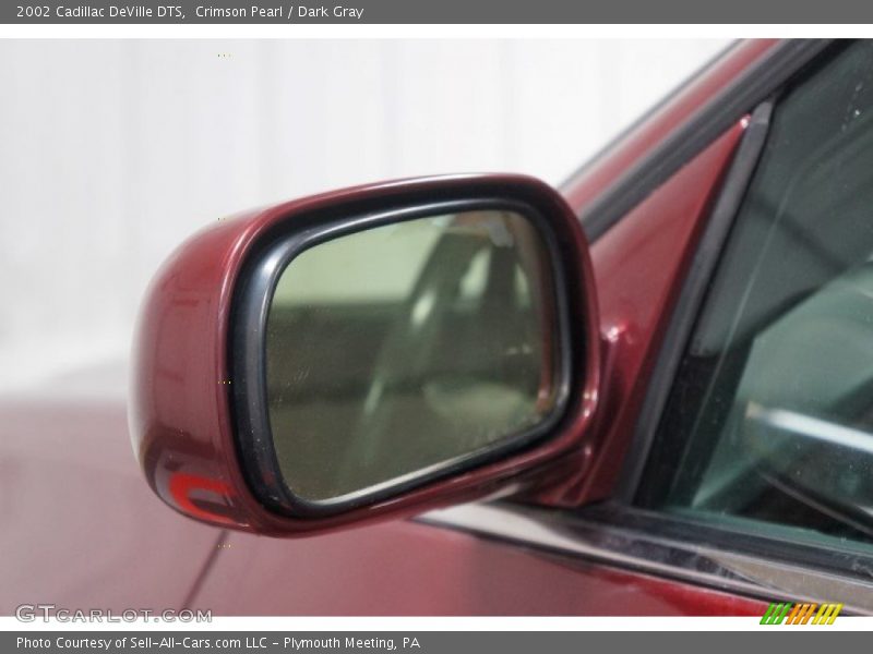 Crimson Pearl / Dark Gray 2002 Cadillac DeVille DTS