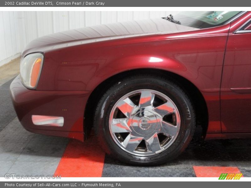 Crimson Pearl / Dark Gray 2002 Cadillac DeVille DTS