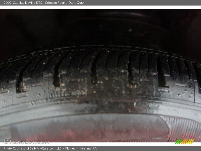 Crimson Pearl / Dark Gray 2002 Cadillac DeVille DTS
