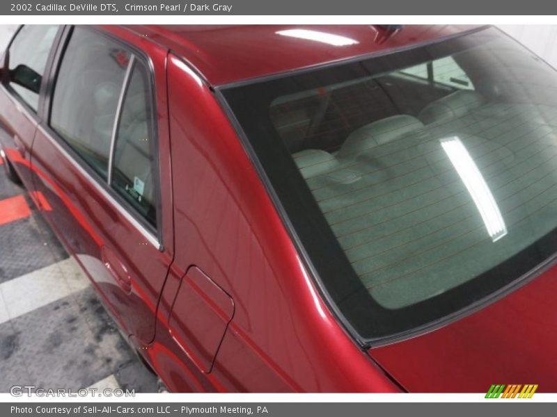 Crimson Pearl / Dark Gray 2002 Cadillac DeVille DTS