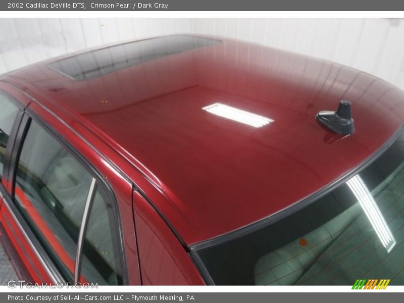 Crimson Pearl / Dark Gray 2002 Cadillac DeVille DTS