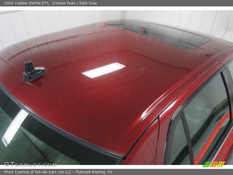 Crimson Pearl / Dark Gray 2002 Cadillac DeVille DTS